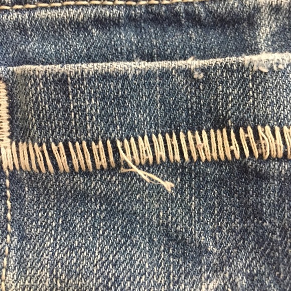 Miss Me Low Rise Distressed Jean Shorts - Picture 9 of 11